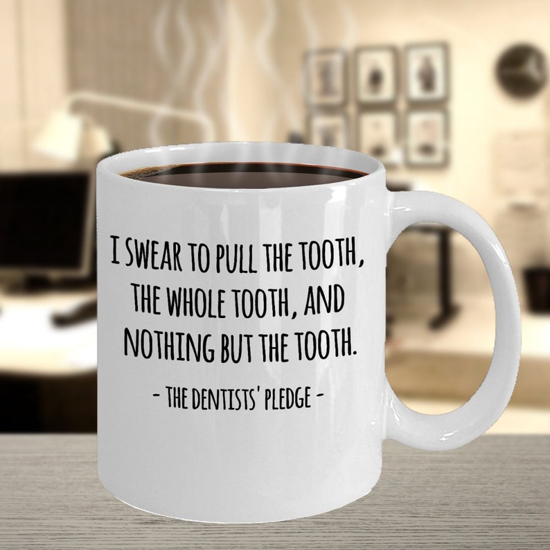 Dentist Mug Dental Graduation Gift Dentistry School Etsy