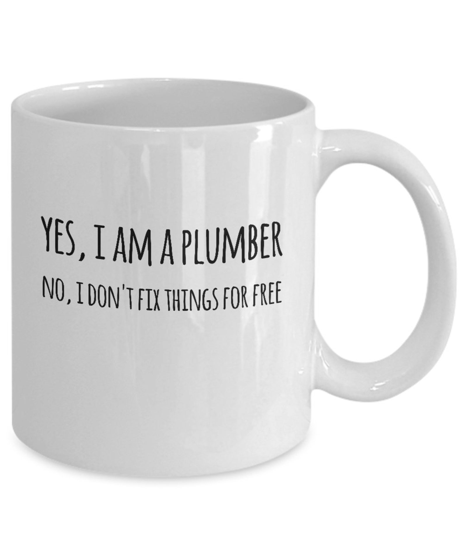 PLUMBER MUG Gift for Plumbers Cup Funny Saying Plumber Humor Etsy