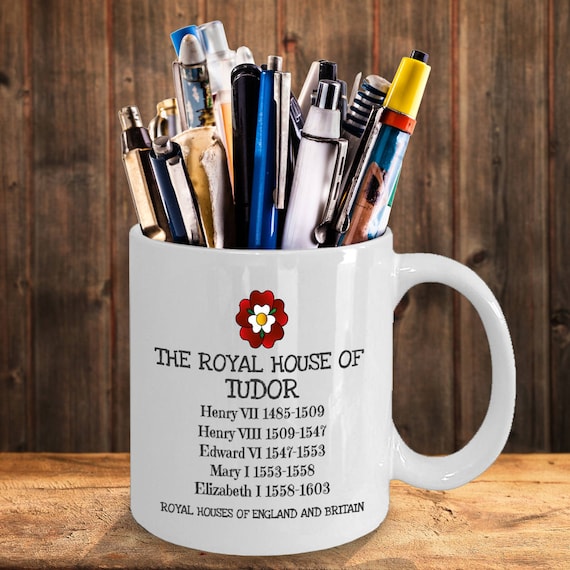History Teacher Gift, History Buff Gift, History Teacher Mug, History Lover Gift, History Herd Mug, British History, House of Tudor