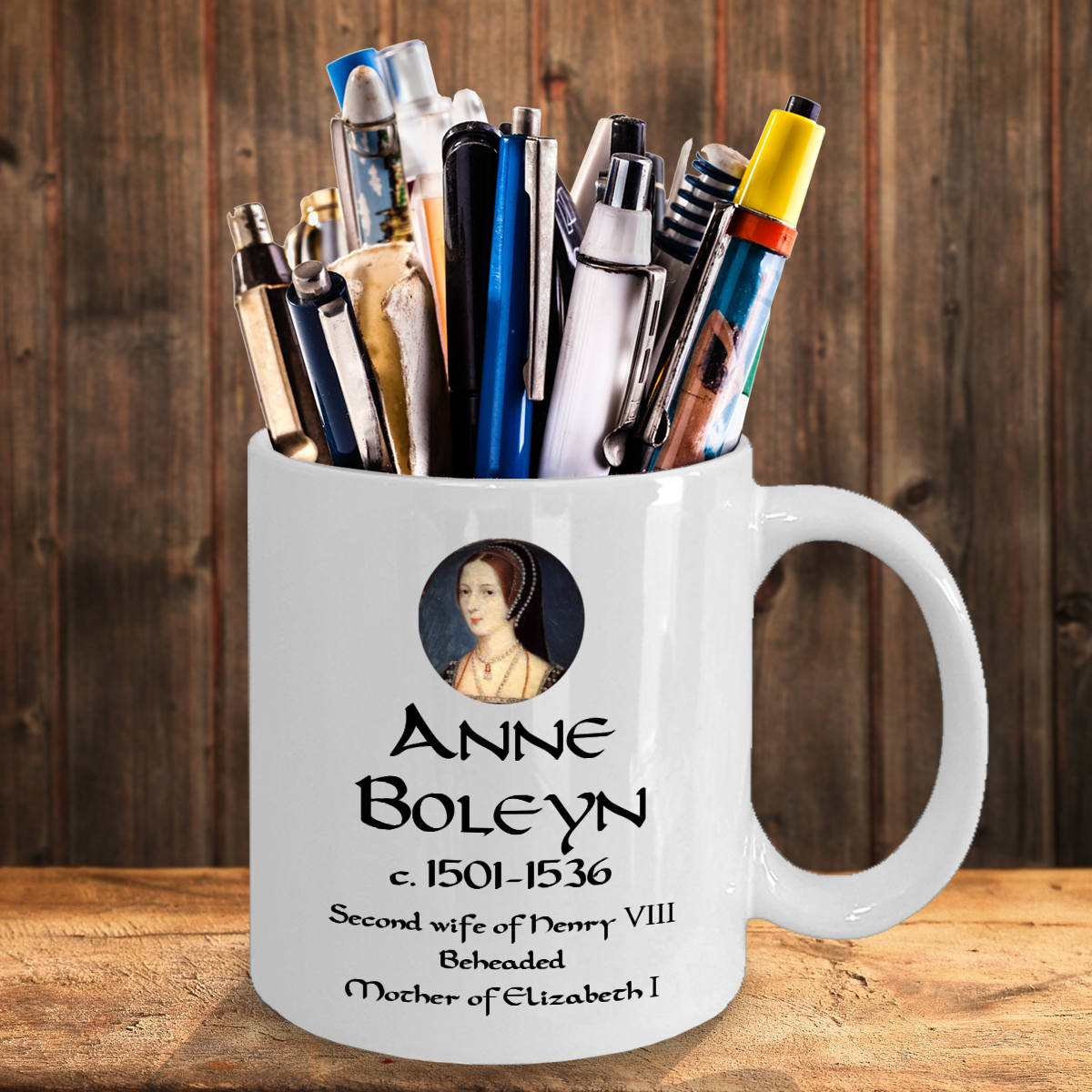 White 11 oz Keep Calm Youre Not Henry VIIIs Wife Mug Unique Gifts By huMUGous