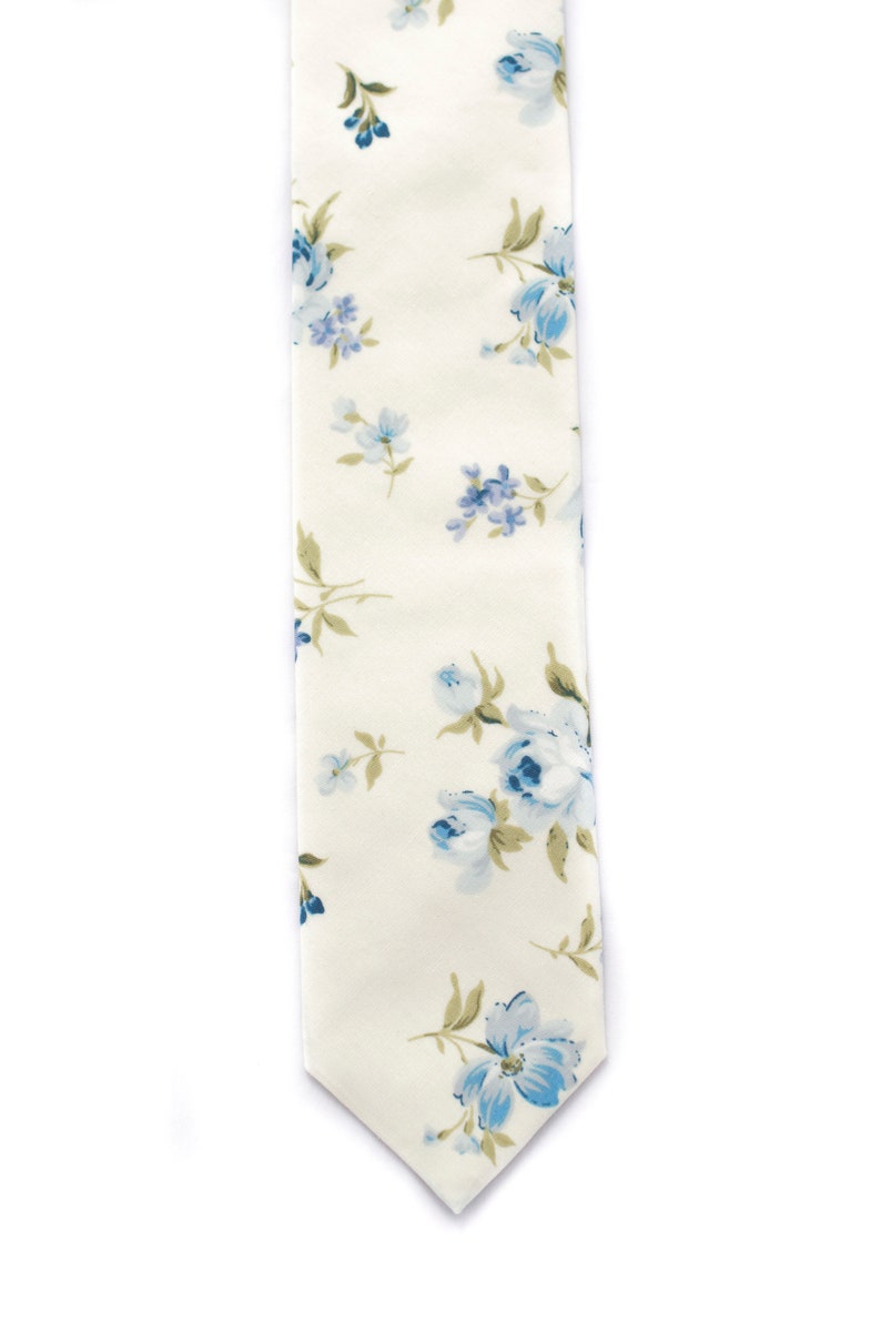 mens floral skinny ties