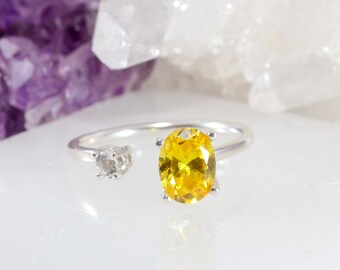 Resultado de imagen para Ã¡frican yellow topaz ring