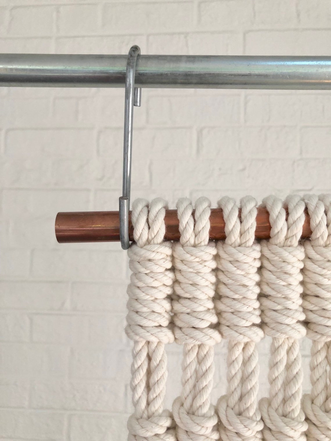 S Hook Handmade for Hanging Crafts Making Macrame and Fiber Etsy