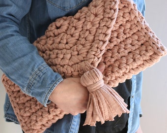 Modèle de sac au crochet, modèle de sac à main, sac à main au crochet facile, modèle de fil de t-shirt, modèle de sac bohème, modèle de fourre-tout, modèle de crochet facile