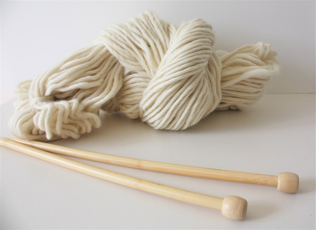 Knitting Needles 12mm, Chunky Knit Needles, Size 17 Wooden Needles, Knitting Gift, Bamboo