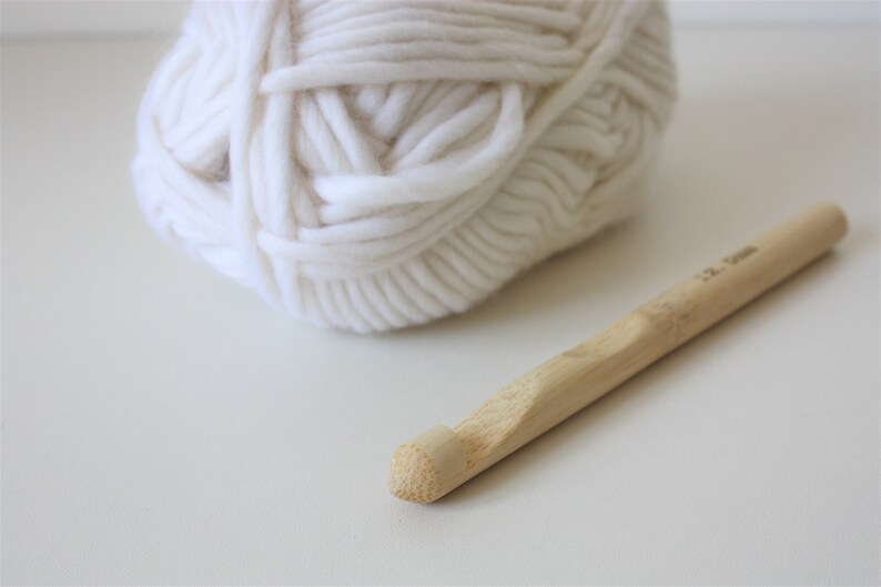 12mm Crochet Hook Size O Crochet Hook Chunky Bamboo Crochet Etsy