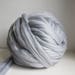 Grey Super Bulky Yarn, Giant Yarn, Super Chunky Yarn, Arm Knitting Yarn, Giant Knitting, Chunky Merino Yarn, DIY Arm Knit Blanket, Roving