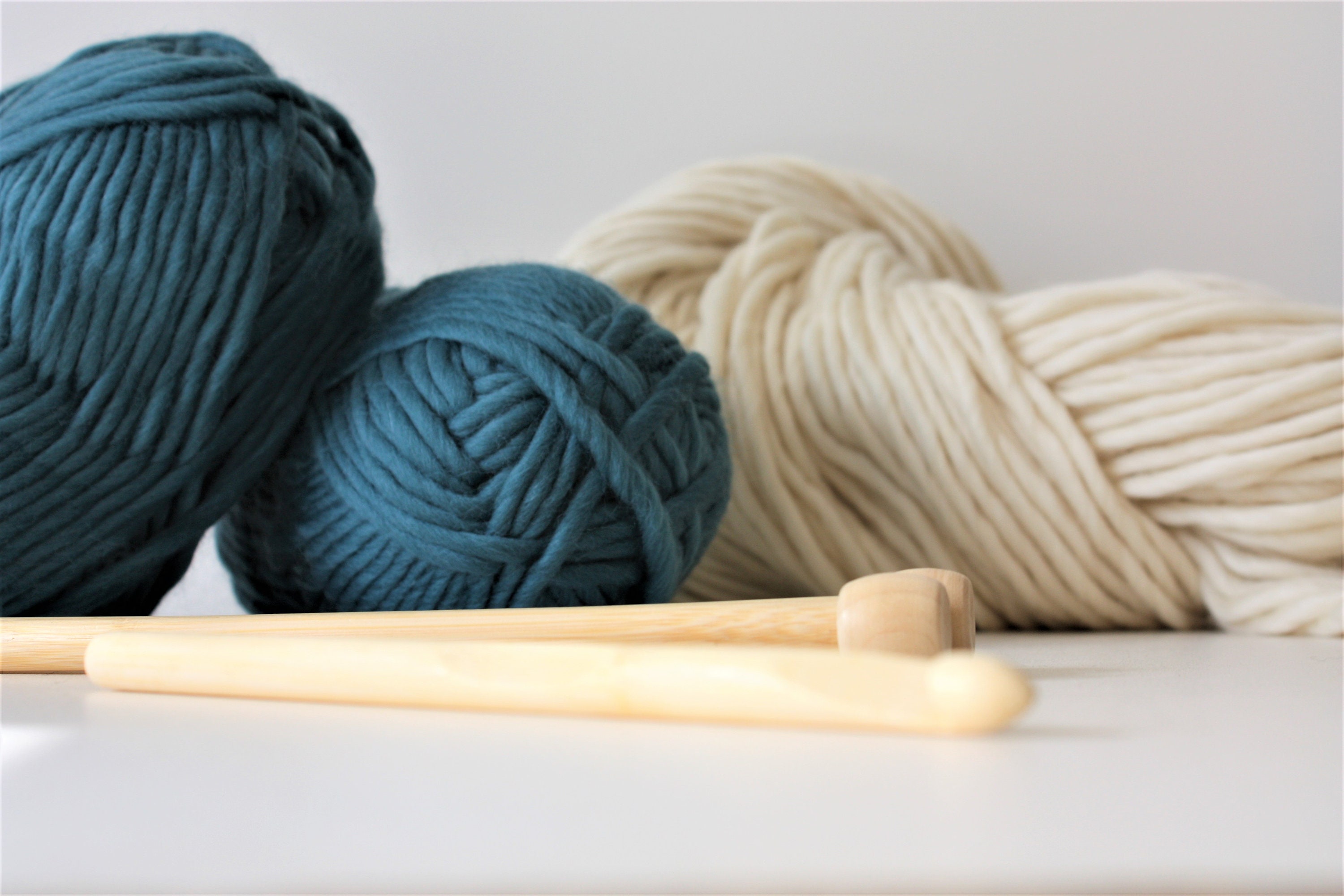 Grey Super Bulky Yarn Chunky Merino Yarn Super Chunky Etsy UK