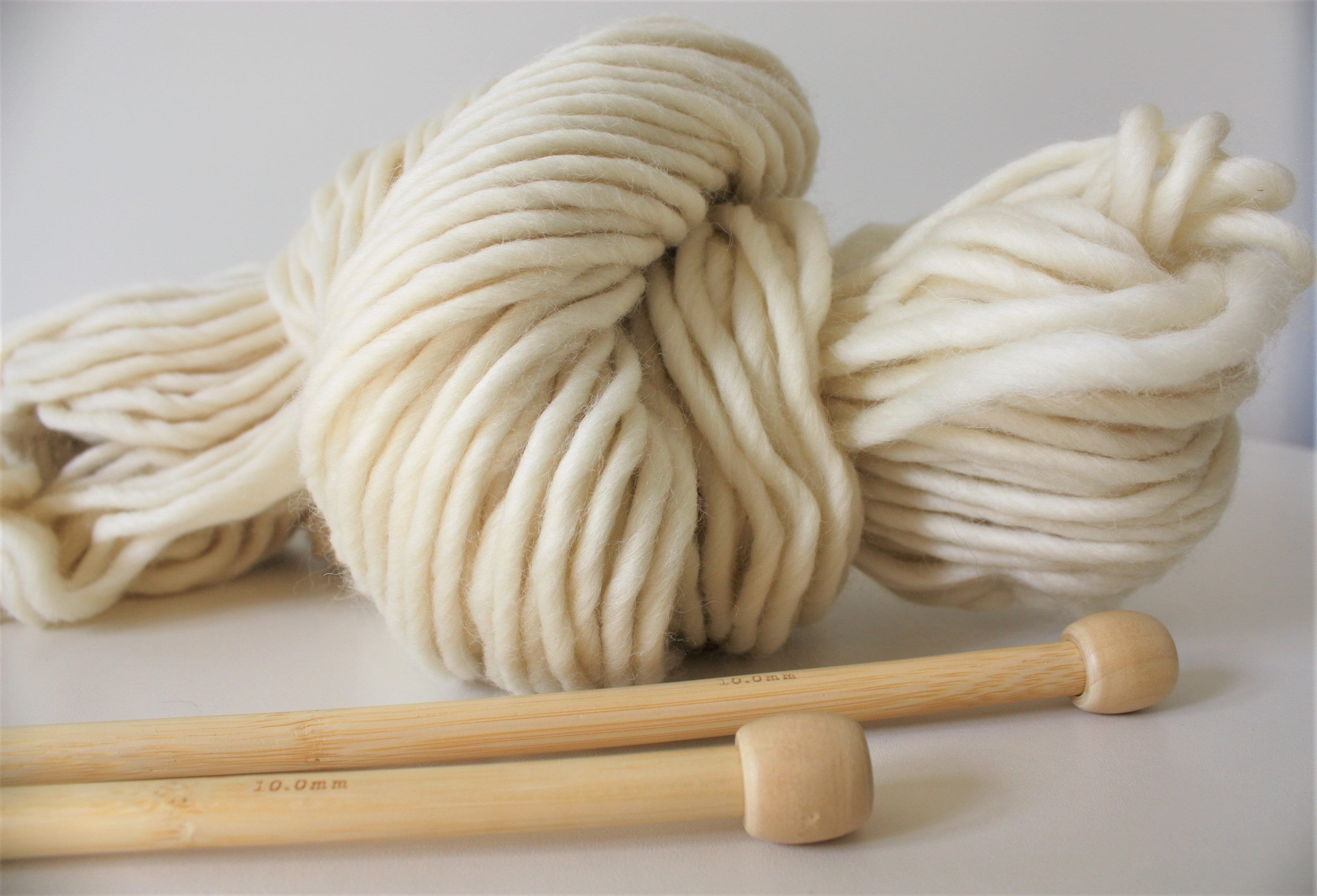 Knitting Needles 12mm Chunky Knit Needles size 17 Wooden Etsy