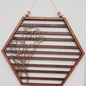 Hanging Earring Holder