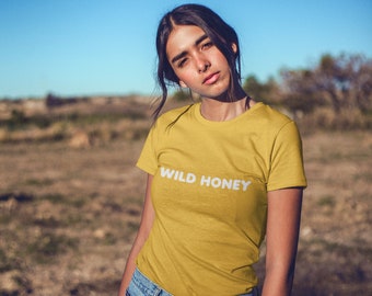 yellow wild honey sweatshirt