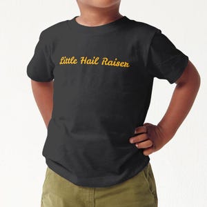 Little Hail Raiser, Hail Yeah, T-shirt Commanders pour tout-petit, T-shirt Raise Hail, Chemises HTTC, Maillot de football pour tout-petit, Football commandants