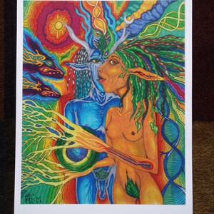 Cooperative Creation - Art Print 12x18