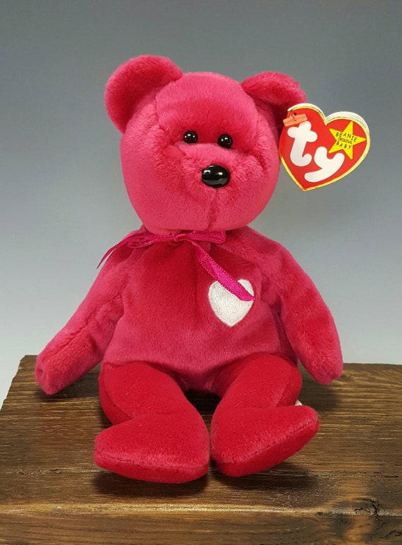 TY Beanie Baby Valentina the Bear With Several Errors RARE | Etsy