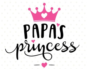 Download Daddy S Princess Svg Etsy