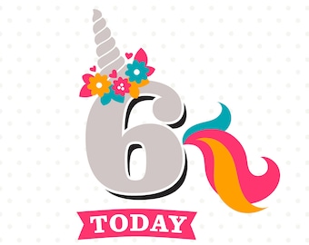 Download 3rd Birthday SVG Unicorn Birthday iron on file 3rd ...