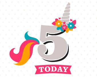 Download 3rd Birthday SVG Unicorn Birthday iron on file 3rd ...