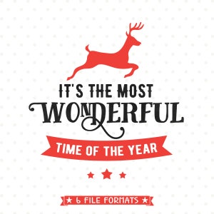 Mooiste Tijd van het Jaar SVG bestand, Kerst svg gesneden bestand, Christmas Decor Iron op bestand, Kerst Kussen SVG, Vakantie SVG
