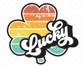 Shamrock SVG | Lucky SVG file for St Patrick&#39;s Day