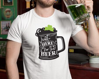 Funny Beer SVG and PNG files | Saint Patrick's Day tshirt design for Cricut and Silhouette