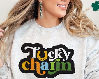 Lucky Charm SVG: St Patrick's Day T-Shirt Design (Digital Download)