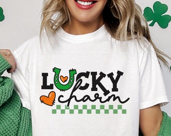 Lucky Charm SVG: St Patrick's Day T-Shirt Design (Digital Download)