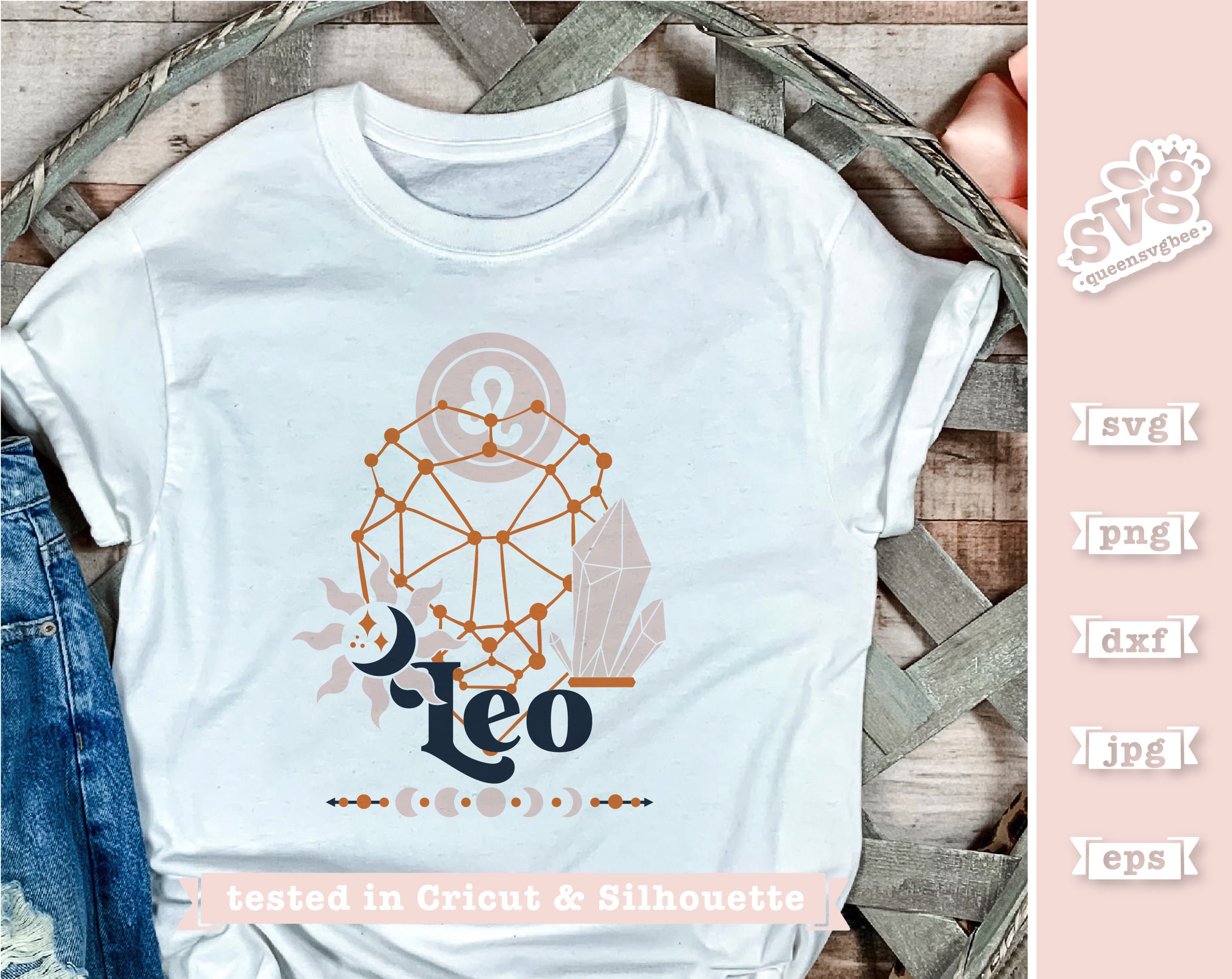Leo SVG Zodiac Svg Zodiac Sign Svg Celestial Svg Girls - Etsy