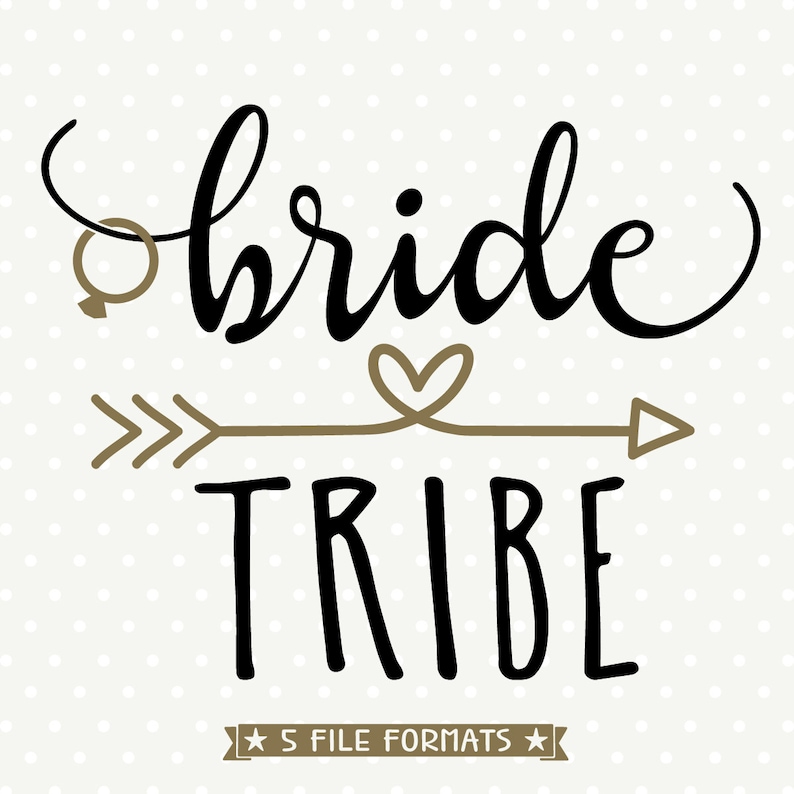 Download DIY Bridal Party Shirt Bride Tribe SVG Bridesmaid gift svg | Etsy