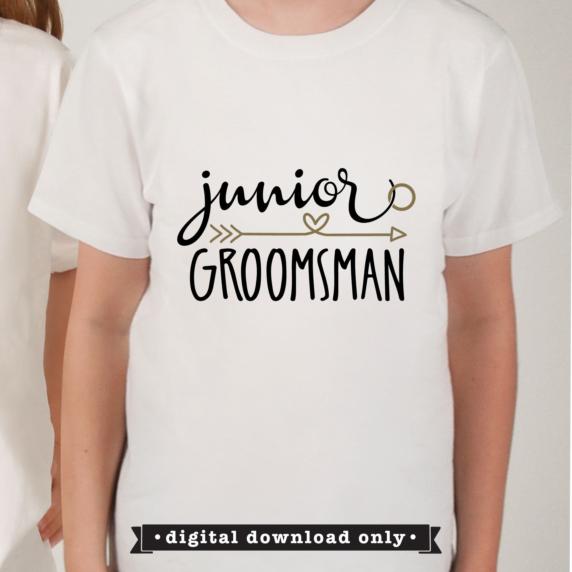 Junior Groomsman SVG Wedding Party Svg Groomsman Gift SVG - Etsy