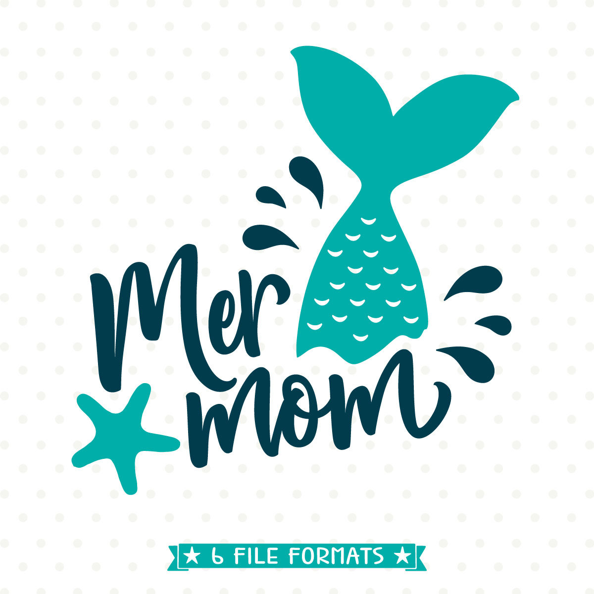 Download Mermaid SVG Mothers Day SVG Mermom Shirt SVG file Mom ...