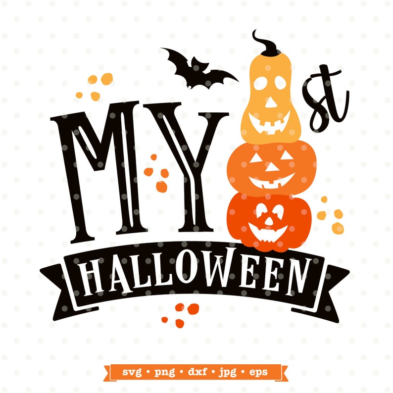 Download My 1st Halloween SVG file First Halloween svg file 1st | Etsy