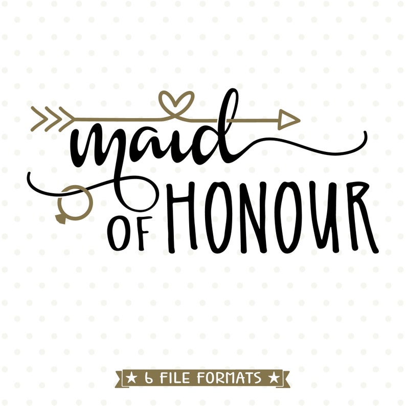 maid of honor design