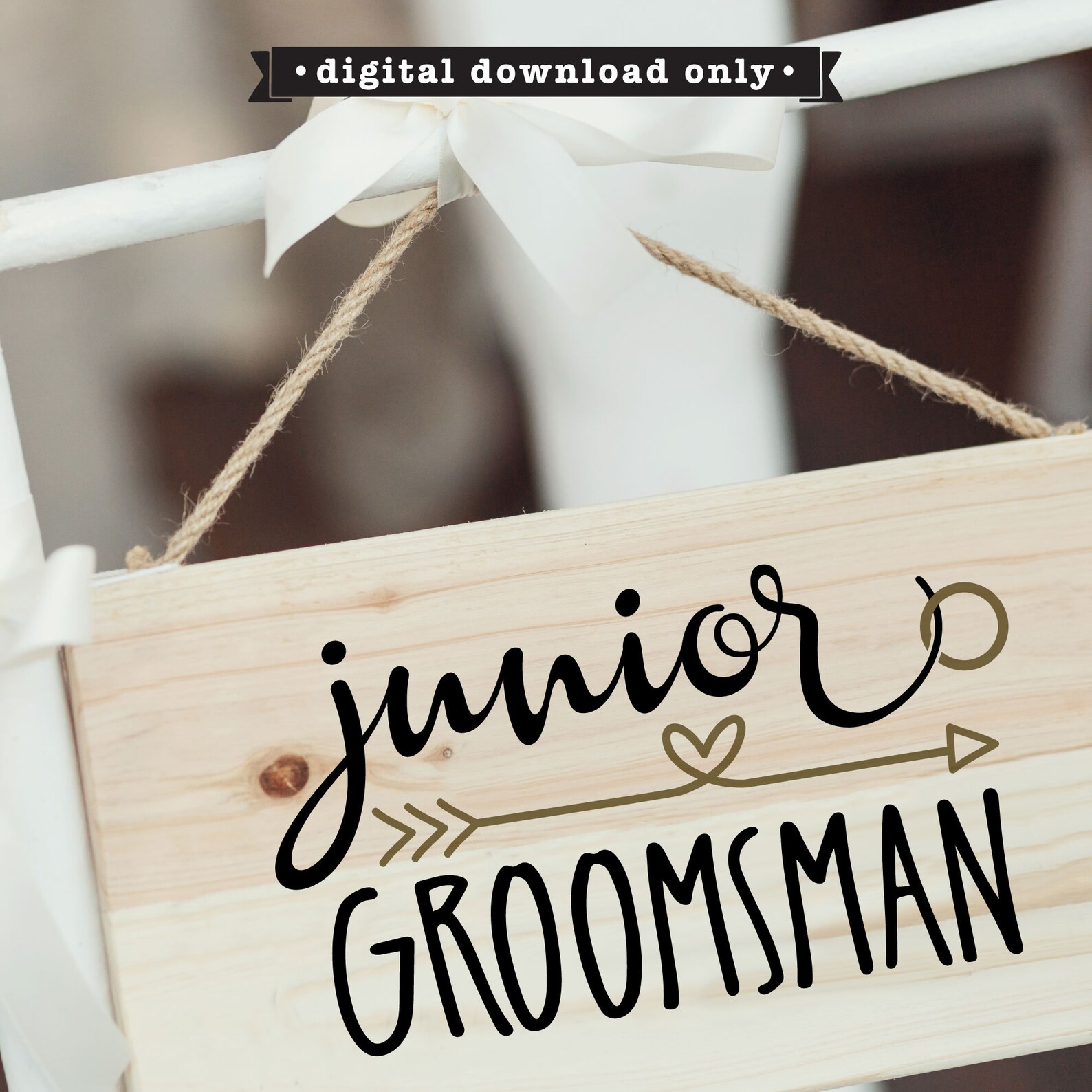 Junior Groomsman SVG Wedding Party Svg Groomsman Gift SVG - Etsy