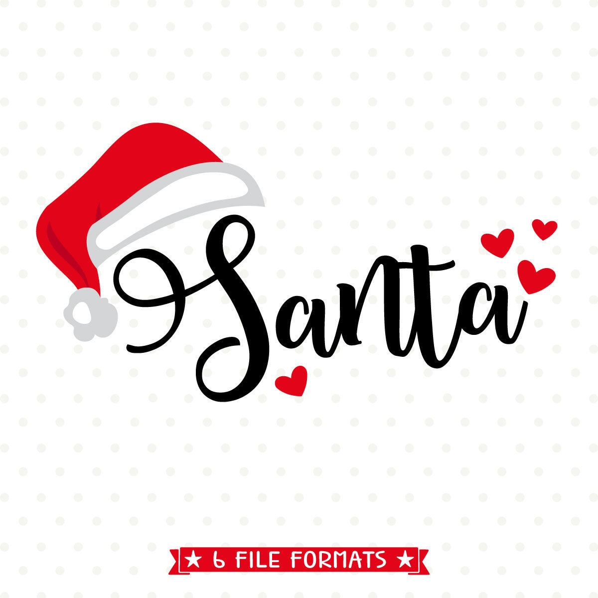 Download Santa SVG Christmas Iron on shirt design for Dad Christmas ...