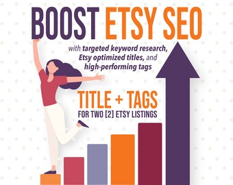 Etsy SEO Optimization: Keyword Research, Titles & Tags (PDF)