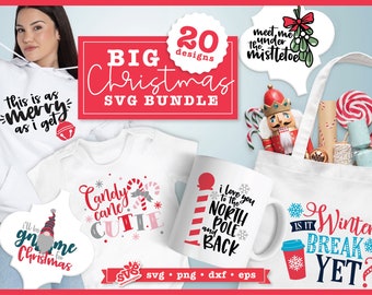 Big Christmas Bundle | Christmas SVG Bundle | Christmas SVGs