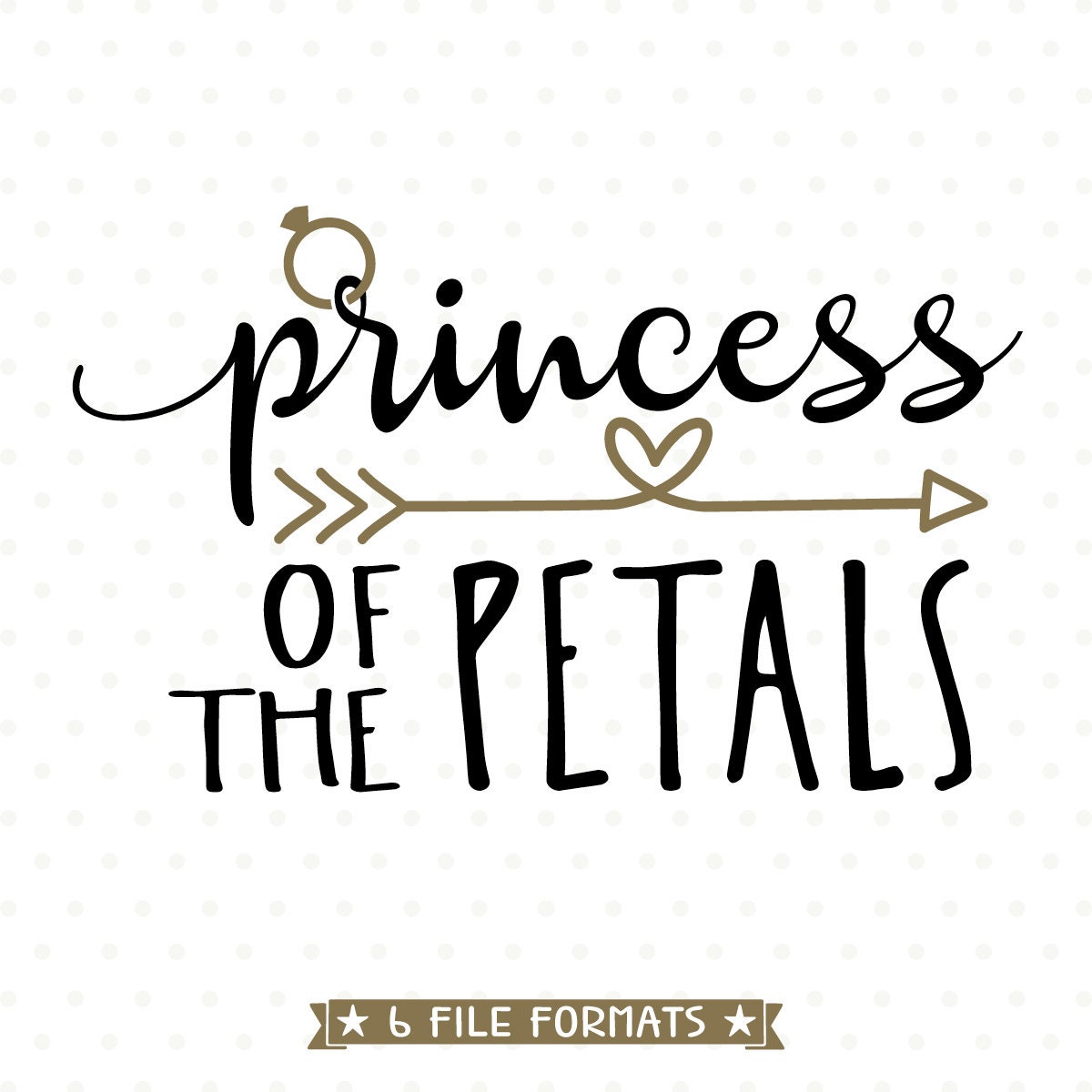 Download Princess of the Petals SVG file Petal Patrol SVG Flower ...