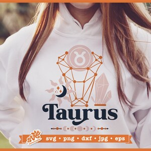 Stier SVG, Sternzeichen svg, Sternzeichen svg, mystisch svg, Geburtstag svg, Horoskop svg, Stier Sternzeichen, Stier svg, Mädchen Geburtstag SVG