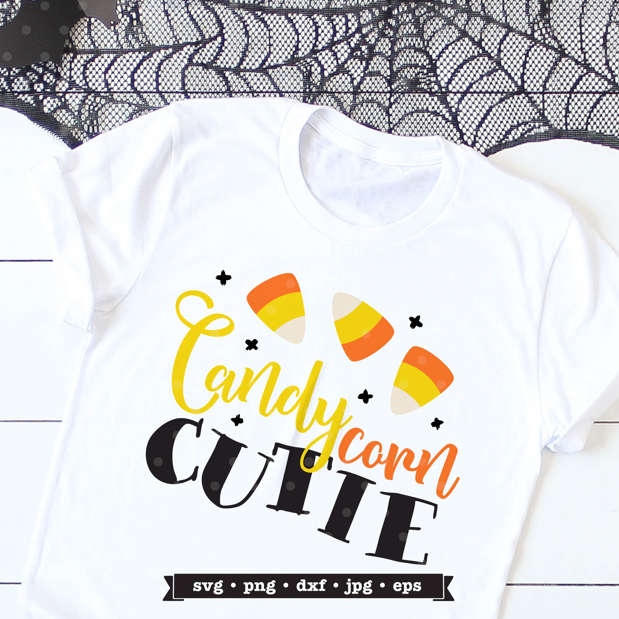 Candy Corn Cutie SVG: Kids Halloween Shirt Design (digital Download) - Etsy