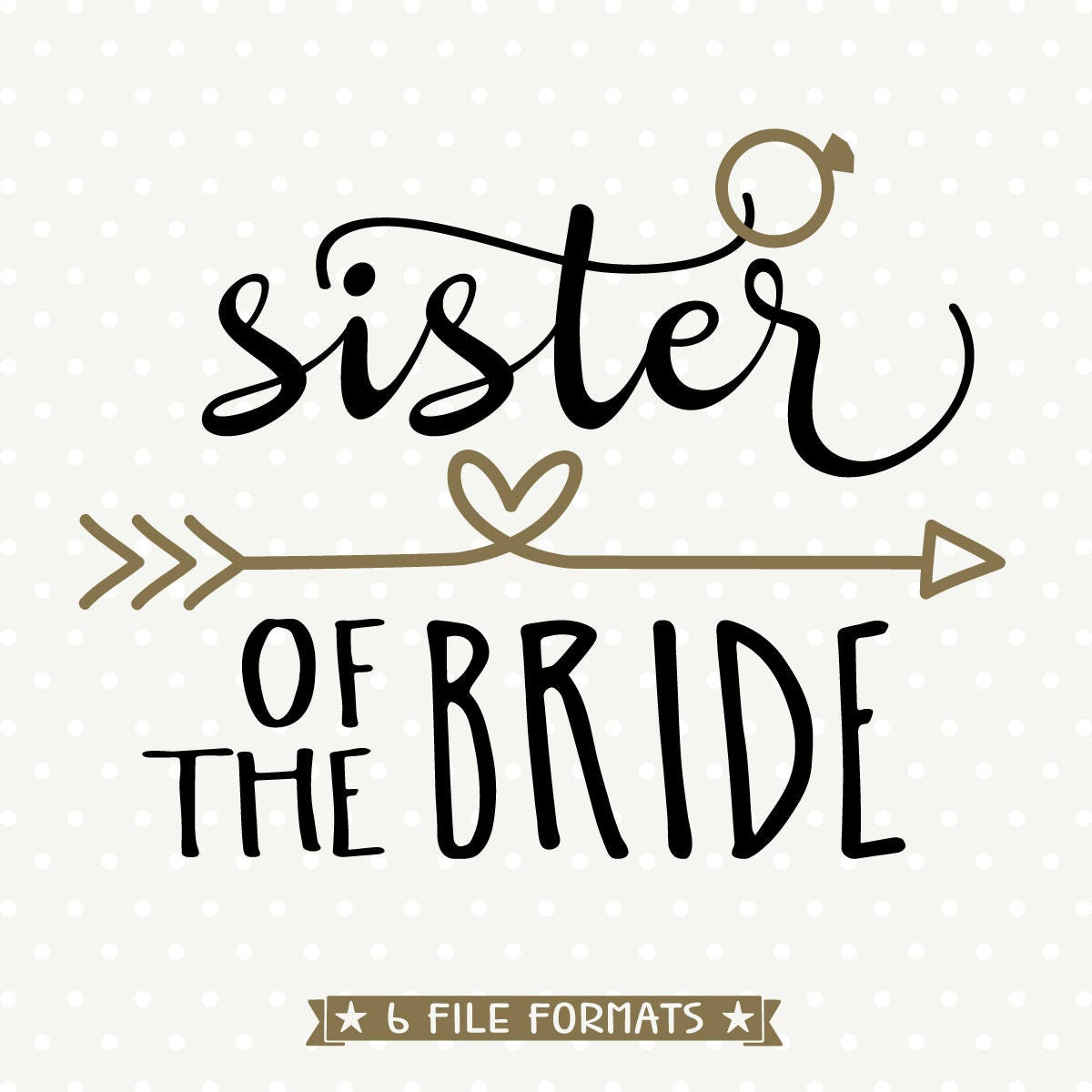 sister of the bride shirt