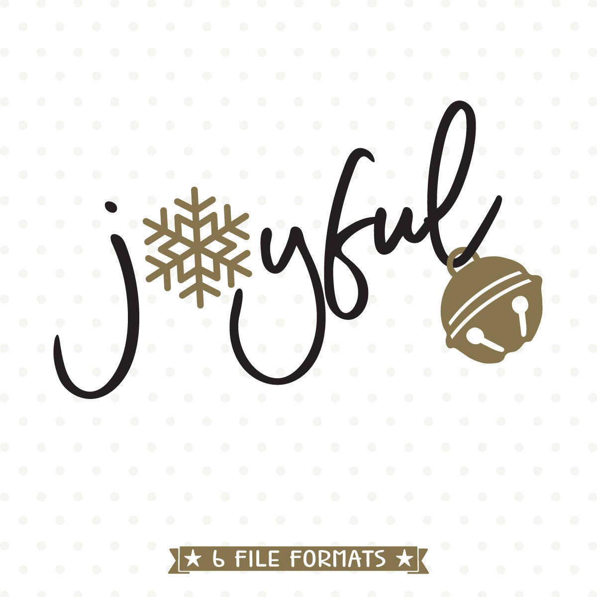 Download Joyful SVG file Christmas svg cut file Christmas Shirt ...