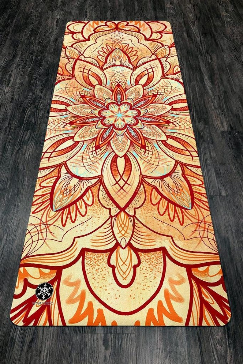 YOGA MAT Desert Mandala Mandala Yoga Mat Desert Mandala image 0