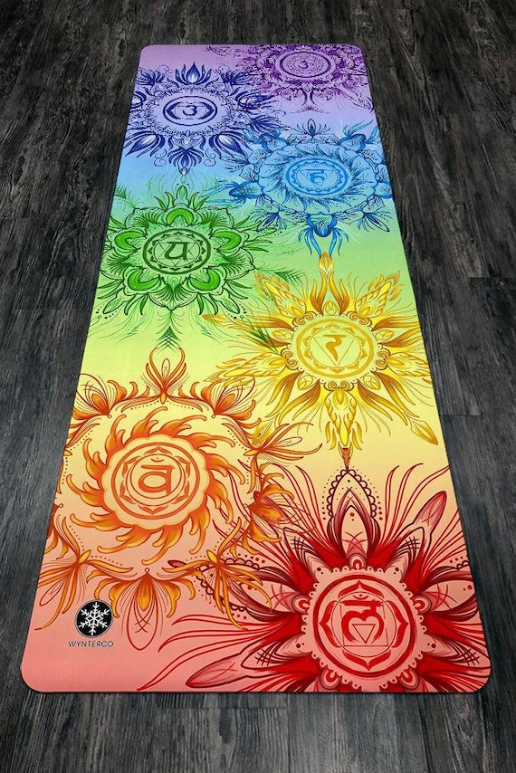 chakra yoga mat