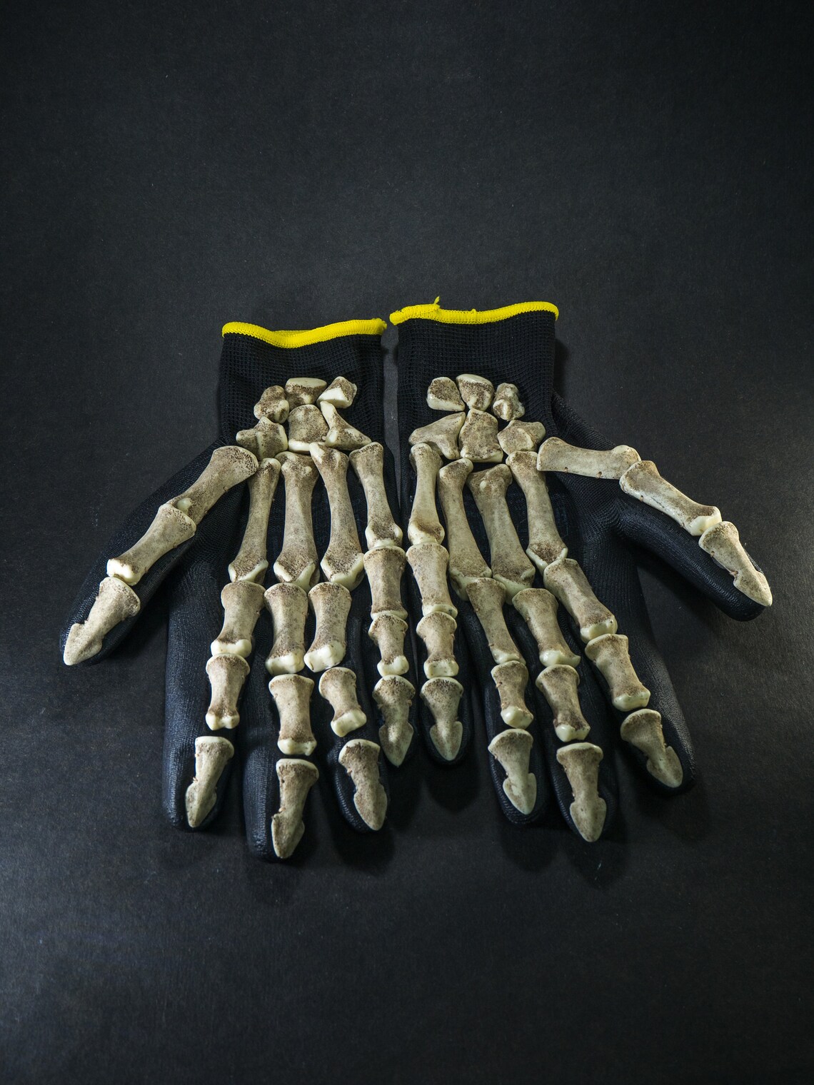 Bone gloves. Skeleton gloves. Skeleton arms. Carnival gloves. Etsy