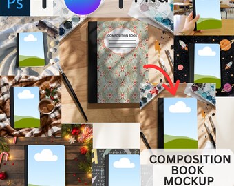 notebook mockup, mock up, stationary mockup, canva notebook, journal mockup, realistic mock up