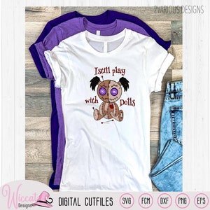 Voodoo pop, voodoo quote, halloween Lijn tekening svg, Gothic svg, fcm bestand, dxf bestand, scanncut bestand, plotter bestand