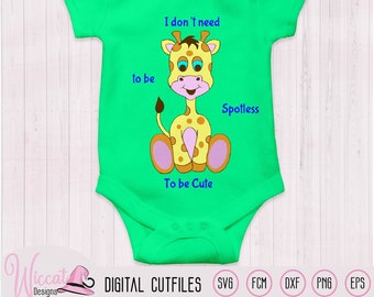 Giraffe baby Boy cut file, svg nursery file, safari die cut, Cricut design, cute animal svg, kid shirt svg, vinyl craft, scanncut fcm
