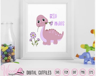 Girl baby dino, pink dinosaur, dinosaur baby shower, Cricut design, cute animal svg, kid shirt svg, vinyl craft, scanncut fcm, nursery file