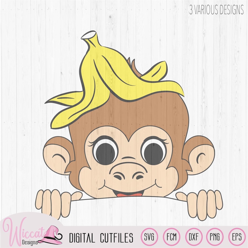 Download Peekaboo Monkey boy boys shirt svg funny monkey svg | Etsy