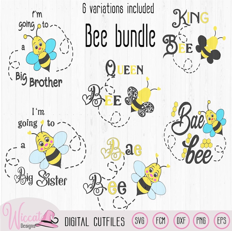 Download Bee bundle svg Bumblebee svg baby boy Baby girl svg | Etsy